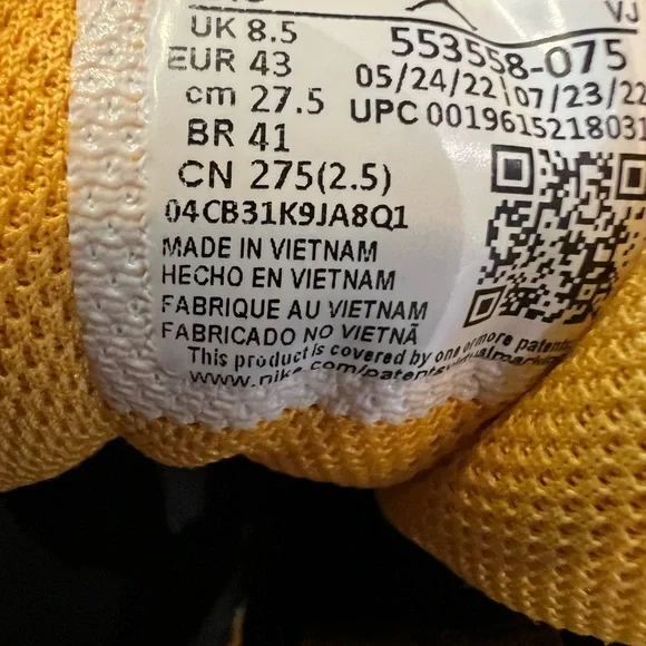 Nike Jordan low Dark Concord Men’s 9.5 Lakers Purple sneaker - Picture 5 of 10